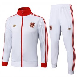 Chandal de Chaqueta del Bayern Munich 125 Aniversario 25-26 Blanco