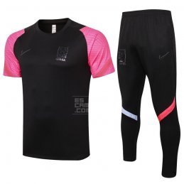 Chandal del Corea del Sur Manga Corta 20-21 Negro