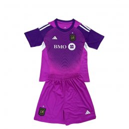 2a Equipacion Camiseta Los Angeles FC Portero Nino 2025