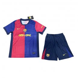 1a Equipacion Camiseta Barcelona Nino 24-25 Rojo Azul