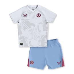 2ª Equipacion Camiseta Aston Villa Nino 23-24