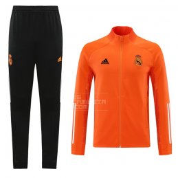 Chandal de Chaqueta del Real Madrid 20-21 Naranja
