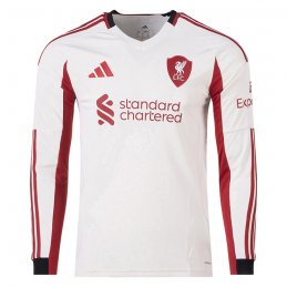Manga Larga 2ª Equipacion Camiseta Liverpool 25-26