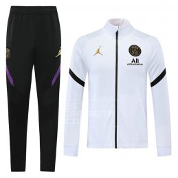 Chandal de Chaqueta del Paris Saint-Germain 20/21 Blanco