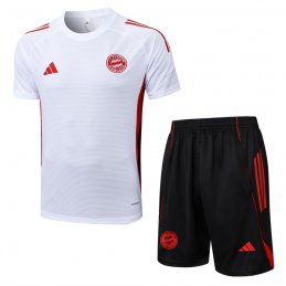 Chandal del Bayern Munich Manga Corta 25-26 Blanco - Pantalon Corto