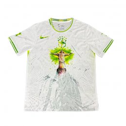 Camiseta Brasil Jesus 2025 Tailandia Blanco