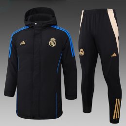 Chandal de Invierno del Real Madrid 2024-25 Negro