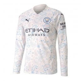 Manga Larga 3ª Equipacion Camiseta Manchester City 20-21