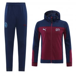 Chandal con Capucha del Manchester City 20-21 Rojo