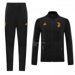 Chandal de Chaqueta del Juventus 2020-21 Negro y Naranja Chandal de Chaqueta del Juventus 2020-21 Negro y Naranja