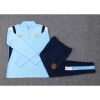 Chandal de Sudadera del Manchester City 23-24 Azul Claro