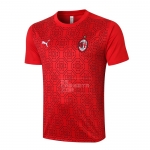Camiseta de Entrenamiento AC Milan 20-21 Rojo