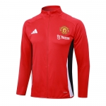 Chaqueta del Manchester United 2024-25 Rojo Chaqueta del Manchester United 2024-25 Rojo