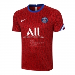 Camiseta de Entrenamiento Paris Saint-Germain 20-21 Rojo