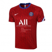 Camiseta de Entrenamiento Paris Saint-Germain 20-21 Rojo Camiseta de Entrenamiento Paris Saint-Germain 20-21 Rojo
