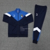Chandal de Chaqueta del Italia 20-21 Azul