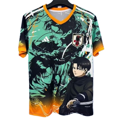 Camiseta Japon Anime 25-26 Tailandia Verde