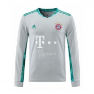 Manga Larga Camiseta Bayern Munich Portero 20-21 Gris Manga Larga Camiseta Bayern Munich Portero 20-21 Gris