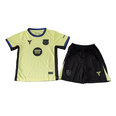 Camiseta Barcelona Special Nino 25-26 Amarillo