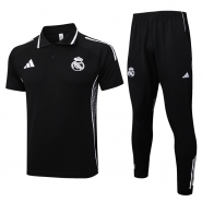 Conjunto Polo del Real Madrid 25-26 Negro