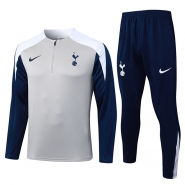 Chandal de Sudadera del Tottenham Hotspur Nino 25-26 Gris Azul