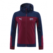 Chaqueta con Capucha del Manchester City 20-21 Rojo Chaqueta con Capucha del Manchester City 20-21 Rojo