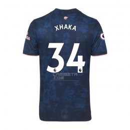 3ª Equipacion Camiseta Arsenal Jugador Xhaka 20-21