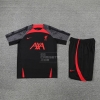 Chandal del Liverpool Manga Corta 22-23 Negro - Pantalon Corto