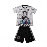 Camiseta Japon Anime Nino 2025-2026 Blanco