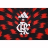 Chandal del Flamengo Manga Corta 25-26 Negro Rojo - Pantalon Corto