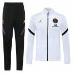 Chandal de Chaqueta del Paris Saint-Germain 20/21 Blanco