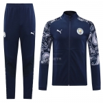 Chandal de Chaqueta del Manchester City 20-21 Azul Chandal de Chaqueta del Manchester City 20-21 Azul