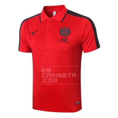 Camiseta Polo del Paris Saint-Germain 20/21 Rojo