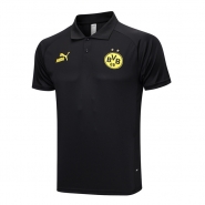 Camiseta Polo del Borussia Dortmund 23-24 Negro