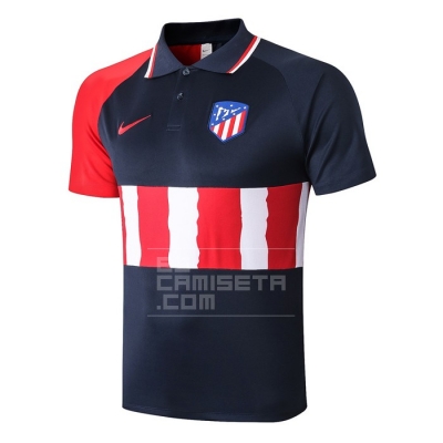 Camiseta Polo del Atletico Madrid 20/21 Azul