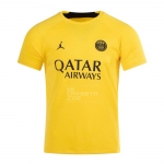 Camiseta Pre Partido del Paris Saint-Germain 2023 Amarillo