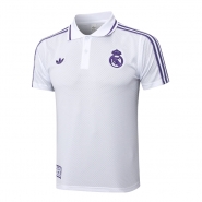 Camiseta Polo del Real Madrid 25-26 Blanco Purpura