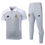 Conjunto Polo del Real Madrid 25-26 Gris Conjunto Polo del Real Madrid 25-26 Gris