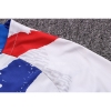 Camiseta de Entrenamiento Francia 22-23 Blanco Rojo Azul