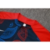 Chandal de Sudadera del Barcelona Nino 2024-25 Azul y Rojo