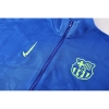 Chandal de Chaqueta del Barcelona 2024-25 Azul