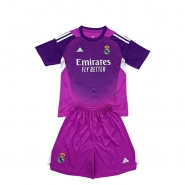 Camiseta Real Madrid Portero Nino 25-26 Purpura Camiseta Real Madrid Portero Nino 25-26 Purpura