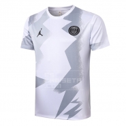 Camiseta de Entrenamiento Paris Saint-Germain Jordan 20/21 Blanco