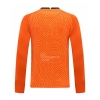 Manga Larga Camiseta Inter Milan Portero 20-21 Naranja
