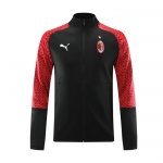 Chaqueta del AC Milan 2020-21 Negro y Rojo Chaqueta del AC Milan 2020-21 Negro y Rojo