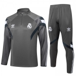Chandal de Sudadera del Real Madrid Nino 2024-25 Gris Chandal de Sudadera del Real Madrid Nino 2024-25 Gris