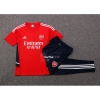 Chandal del Arsenal Manga Corta 22-23 Rojo