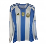 Camiseta Argentina 1ª Manga Larga 2024 Camiseta Argentina 1ª Manga Larga 2024
