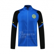 Chaqueta del Inter Milan 20/21 Azul y Negro Chaqueta del Inter Milan 20/21 Azul y Negro
