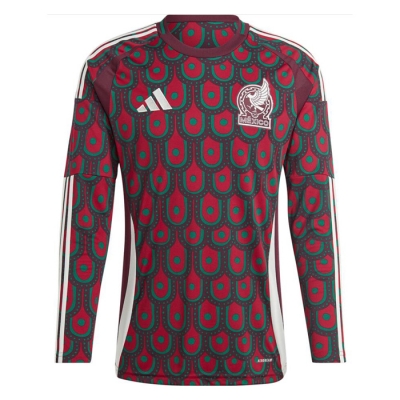 Manga Larga 1ª Equipacion Camiseta Mexico 2024
